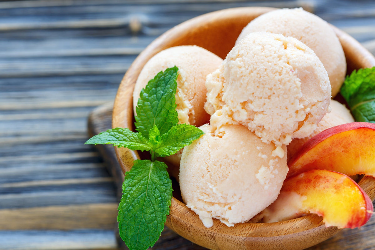 Fat Cat Gourmet Hot Sauce - Mexican-Style Habanero - Peach Habanero Frozen Yogurt