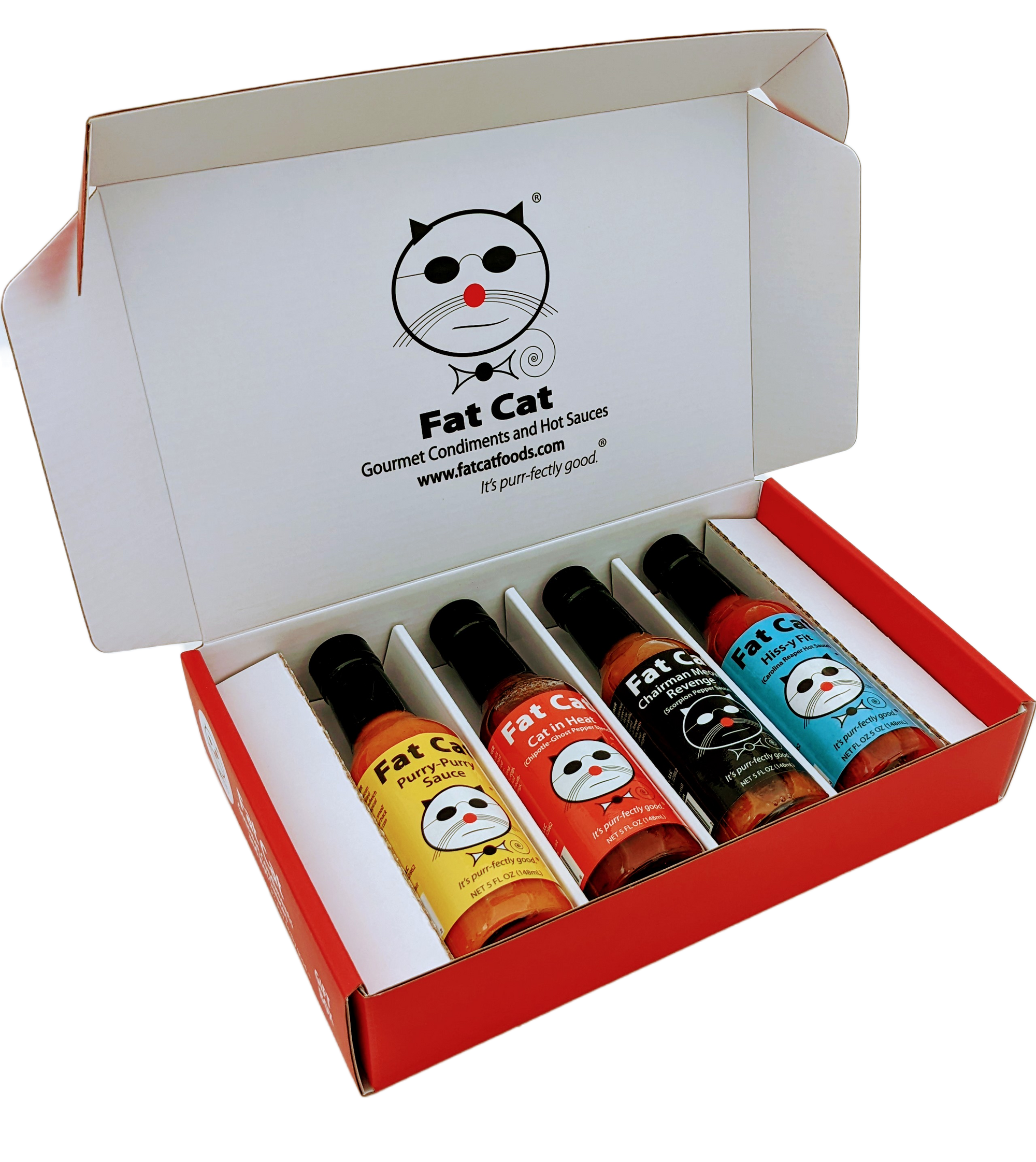 Add Gift Box Packaging to Your Order - Fat Cat Gourmet Hot Sauce & Specialty Condiments