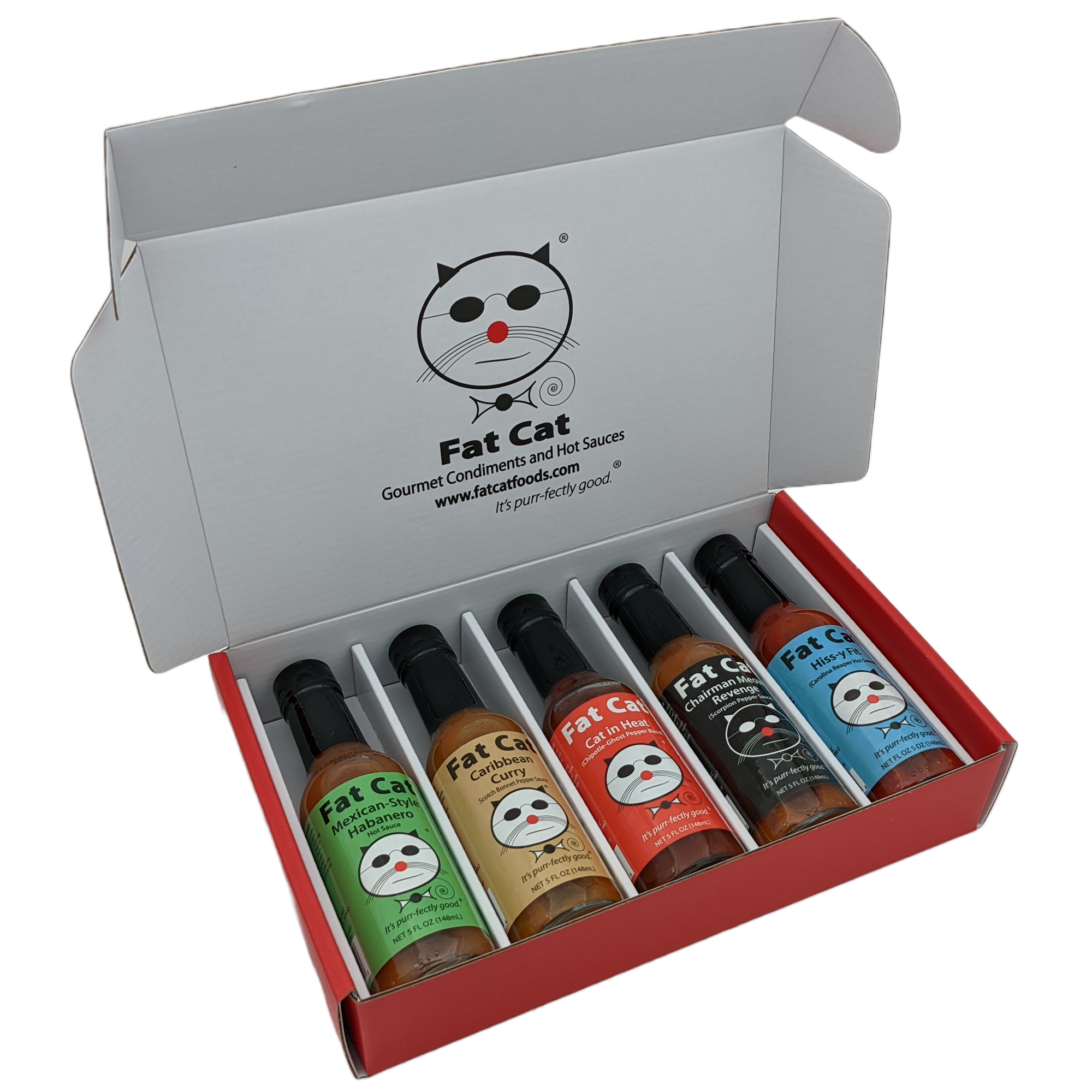 Add Gift Box Packaging to Your Order (Add-On) - Fat Cat Gourmet Hot Sauce & Specialty Condiments